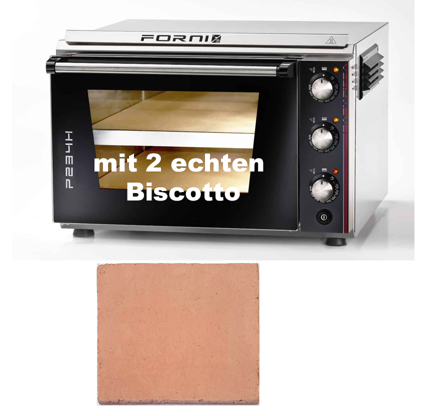 EffeUno P234H509 – Pizzaofen mit Fiesoli Biscotto für echte neapoletanische Pizza