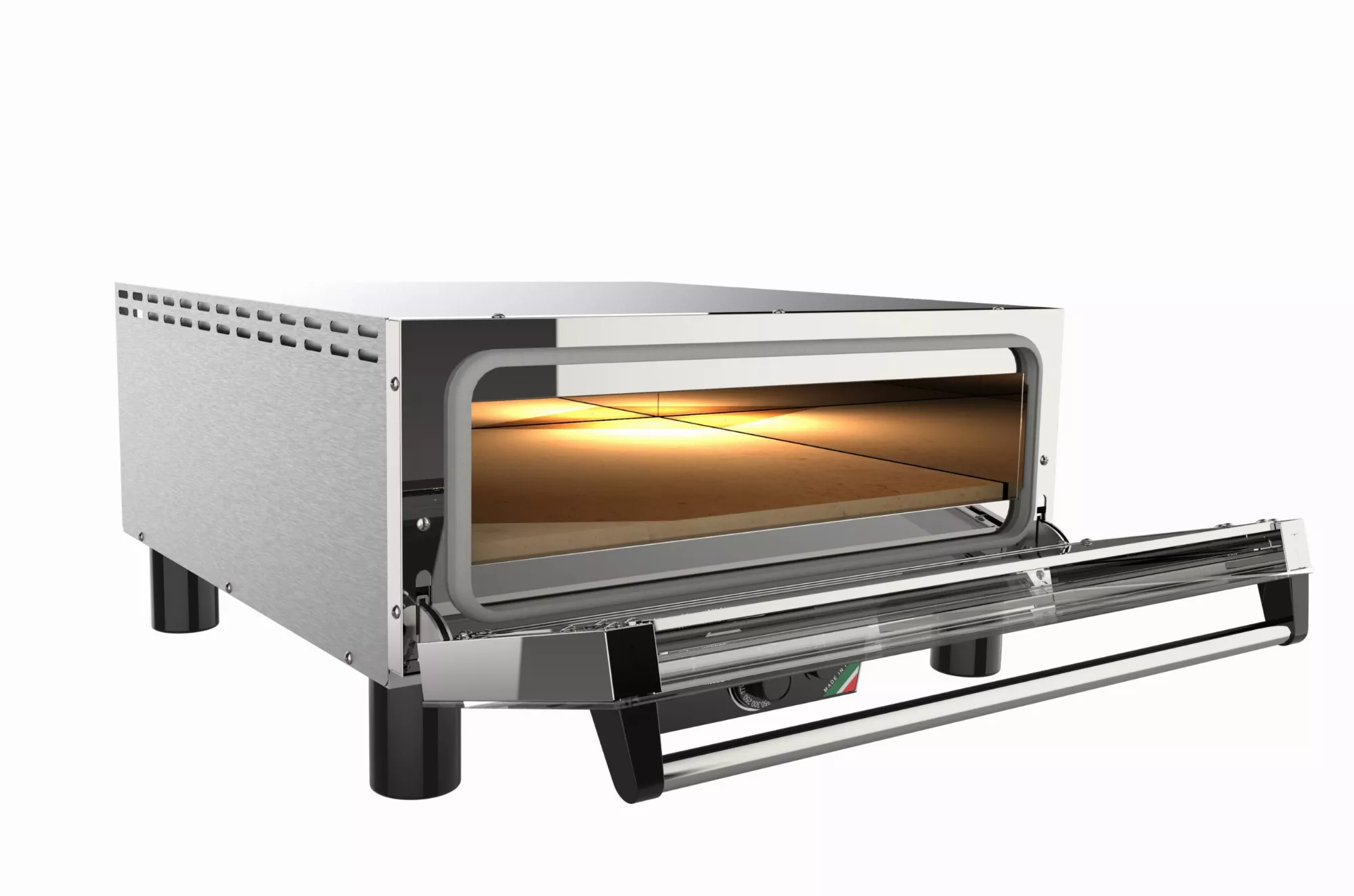 EffeOven Pizzaofen N5 geöffnet