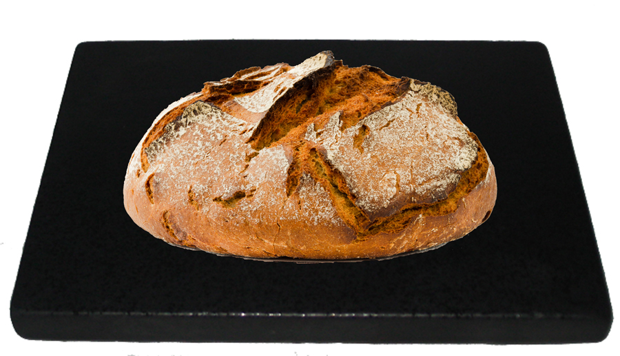 Brot backen auf dem megrill Brotbackstein