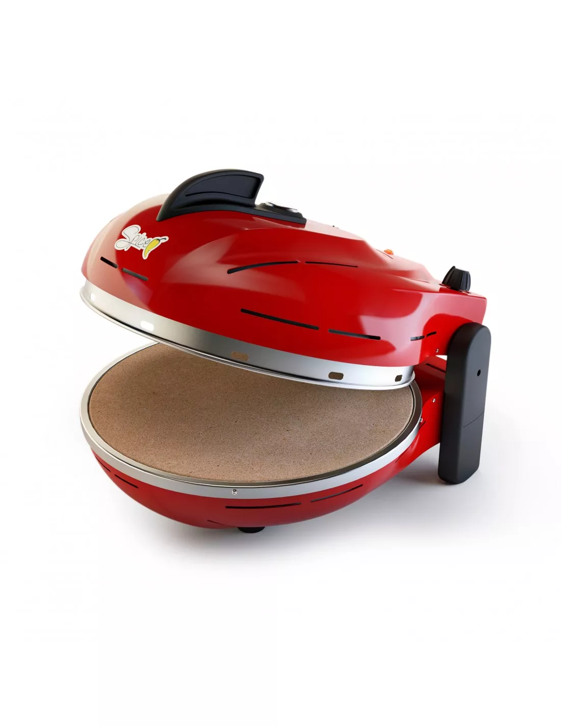 Pizzaofen Spice Diavola pro rot offen