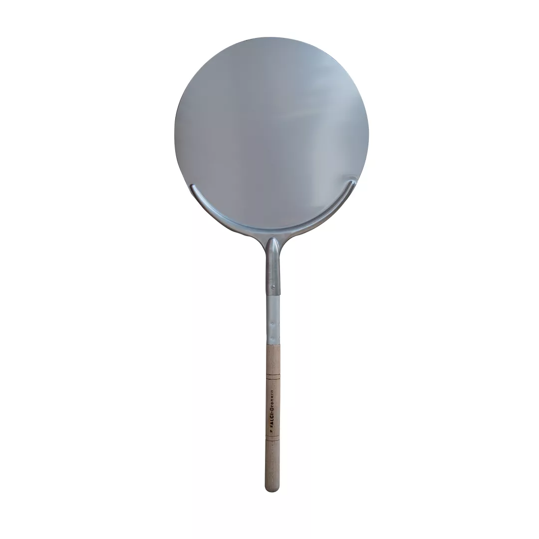 Pizzaschaufel rund 19cm mit Holzgriff