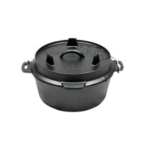 Feuertopf mit planem Boden 3.8L Feuertopf mit planem Boden 3.8L