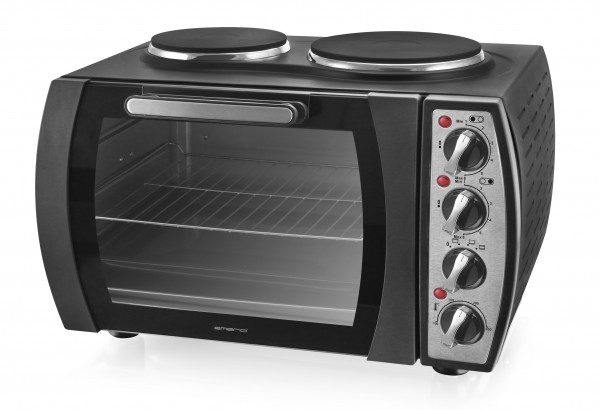 Miniküche, bestehend aus 2Kochplatten und Backofen 28Liter | tomishop Miniküche, bestehend aus 2Kochplatten und Backofen 28Liter | tomishop