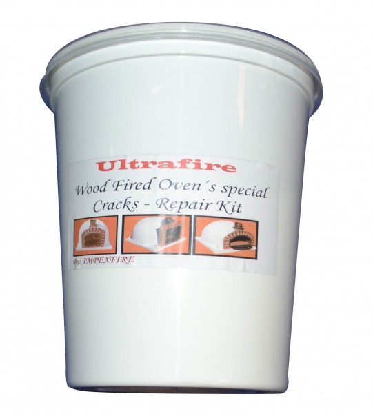 Ultrafire - zum reparieren von Haarrissen in Holzbacköfen
