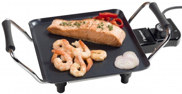 grillplatte plancha 1000w 21x21cm tomishop plancha grillplatte 21x21cm von bestron