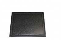 Megrill Grillstein und Pizzastein 375x295mm mit Saftrille Megrill Grillstein und Pizzastein 375x295mm mit Saftrille