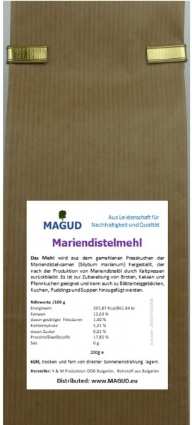 Mariendistelmehl - magud